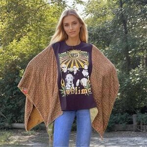 Sublime Butterfly Top/Poncho